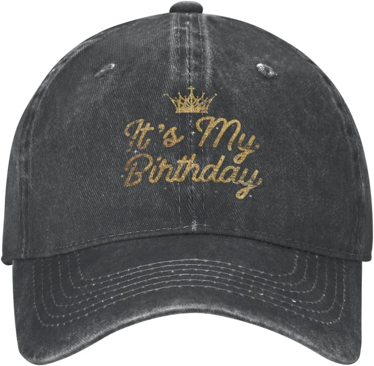 Birthday Baseball Cap for Men Women, Adjustable Hat for Party