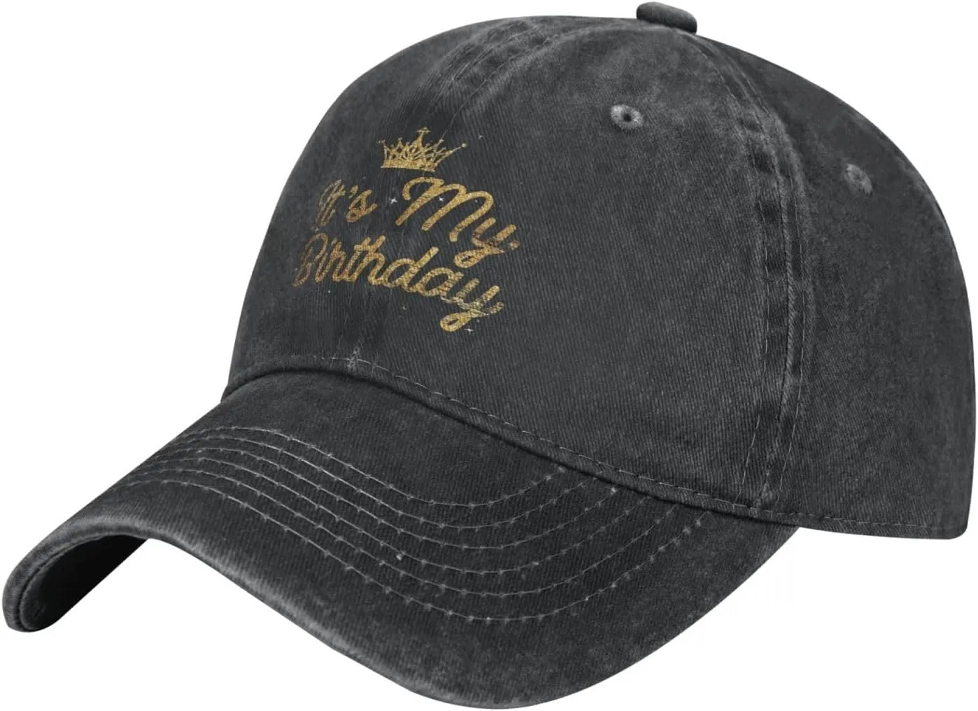 Birthday Baseball Cap for Men Women, Adjustable Hat for Party