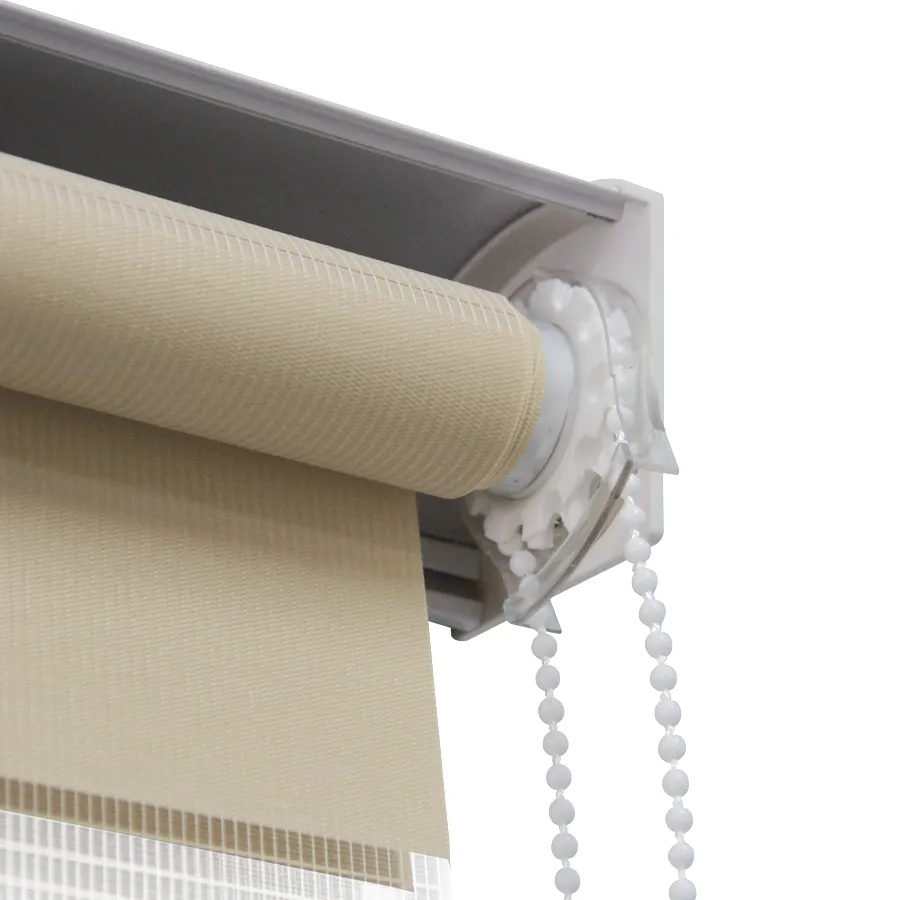 Brown Zebra Non-blackout Blinds