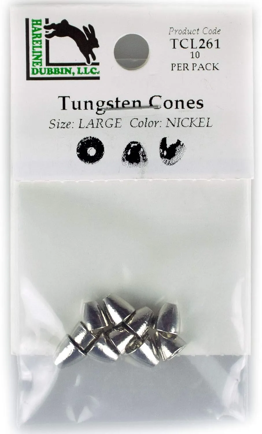 Hareline Tungsten Cones