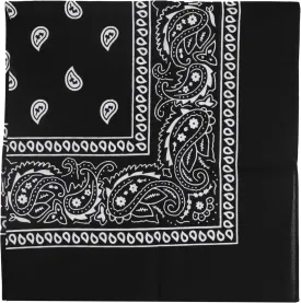 Motique Accessories 22 Inch Cotton Paisley Bandana