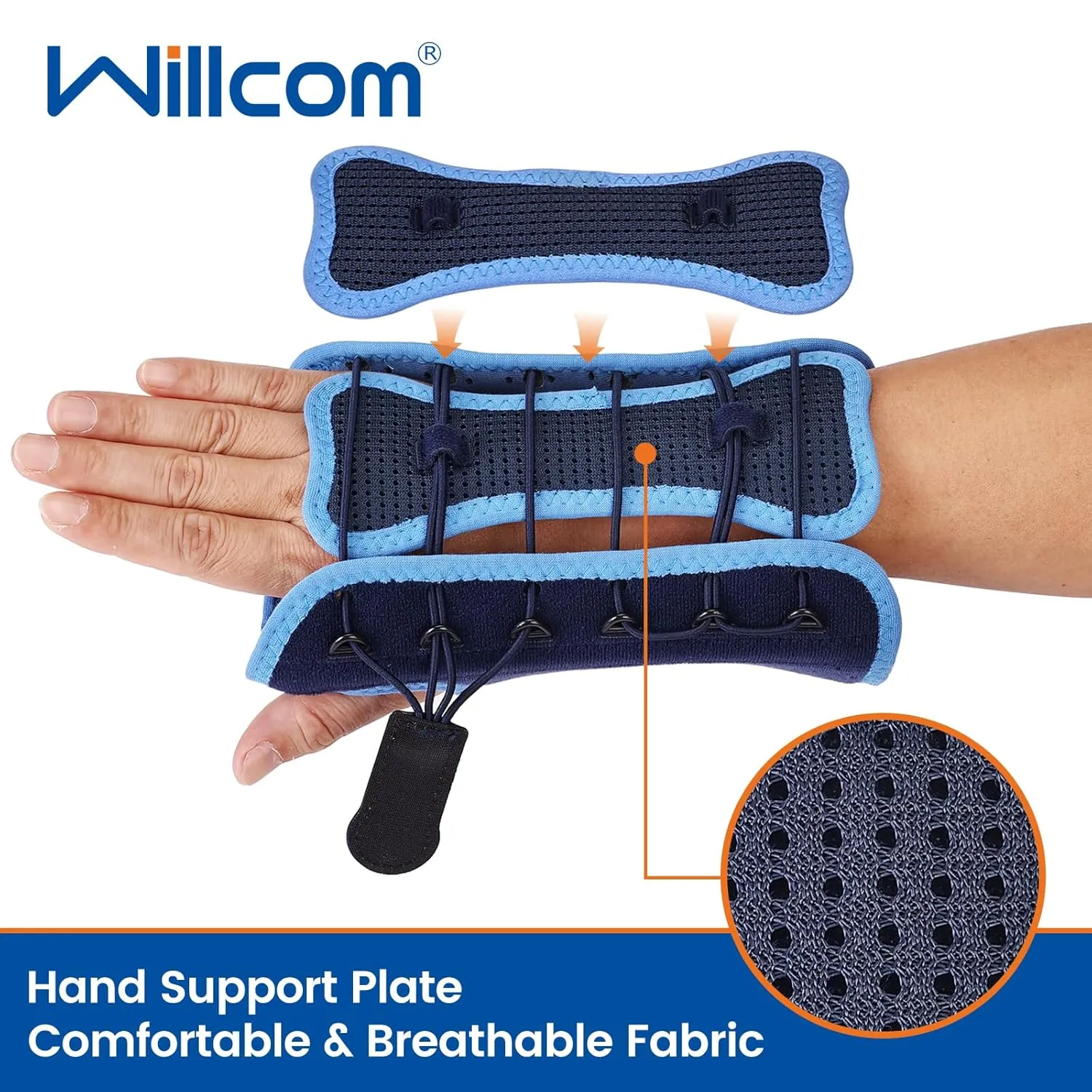 Quick Wrap Wrist Brace for Carpal Tunnel Syndrome, Night Sleep Support, Hand Splint for Arthritis Pain, Sprain, Sports Injuries (Right-Large,>8.5 inch)