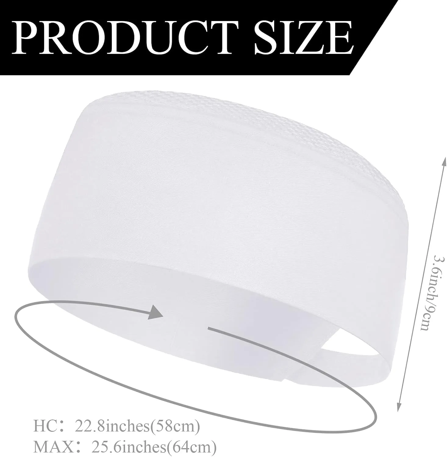 Sintege Unisex Chef Hats for Men Women Adult Adjustable Chef Beanie Caps with Breathable Mesh Top for Kitchen Cooking