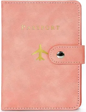 Sizobi Leather Passport Holder Covers Case, Passport Holder for Travel Women, International Travel Must Haves Travel Accessories for Women Men, Cruise Ship Essentials, Passport Book Travel Gifts